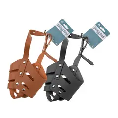 GENERICO - Bozal PU Para Perros S Color Aleatorio