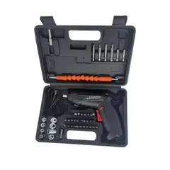 GENERICO - Kit Destornillador Inalámbrico Electrico Recargable Accesorios