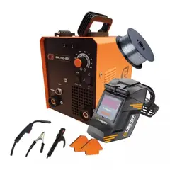 LUSQTOFF - Soldadora Inverter Dual Flux Electrodo 2mm Naranja