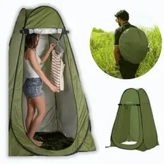 LINE - Carpa Caseta De Baño Vestidor Portátil Camping Privacidad