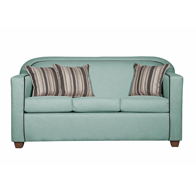 SOFÁ 3 CUERPOS ZAFIRO VERDE AGUA