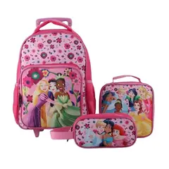 DISNEY - Mochila Con Ruedas 3pack 2025