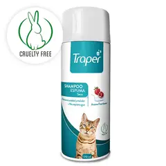 TRAPER - Shampoo Espuma Gato Frambuesa 170 mL