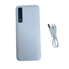 GENERICO - Cargador Portátil 20000mAh 3 Puertos USB Cables Linterna