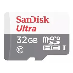 SANDISK - MicroSDHC Ultra 32GB y MicroSDXC c/adaptador