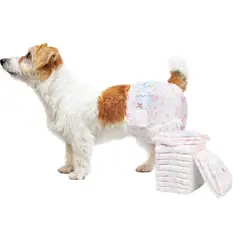 GENERICO - 30 Pañales Para Perros Pañal Mascotas Pañales Gatos Talla S