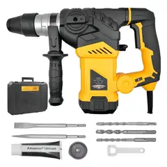 GUTSTARK - Rotomartillo Industrial Sds Plus Cincelador 1500w + Brocas