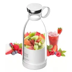 GENERICO - Botella Licuadora Recargable Juguera Batidora Portátil