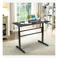 CORI CORI - Escritorio de Trabajo con Altura Regulable Standing Desk - Negro.