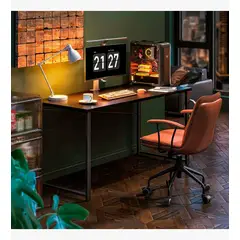 CORI CORI - Escritorio Home Office Resistente Madera Negra 100cm