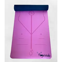 YOGAIWALU - Mat de Yoga Antideslizante Solar