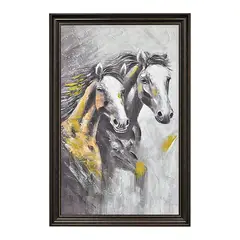 GENERICO - Cuadro Caballo Marco Premium