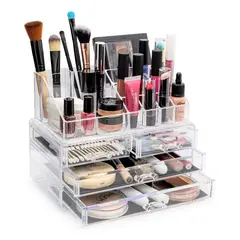 GENERICO - Organizador De Maquillaje Cosmetiquero Joyero Acrilico