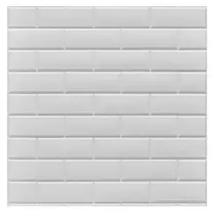 GENERICO - X12 Laminas Autoadhesivas Decomural 3d Ladrillo Pared 70x77