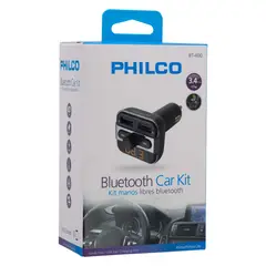 PHILCO - TRANSMISOR FM CON BLUETOOTH