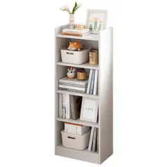 DETODOYMAS - Librero medidas 120x42x22cm Chic Home - Blanco