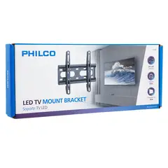 PHILCO - SOPORTE LCD - LED PARA 23 A 42 PULGADAS HASTA 45 KG. COLOR NEGRO