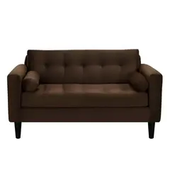 BODEVIR - Sofa Retro 2C Felpa 00 Chocolate