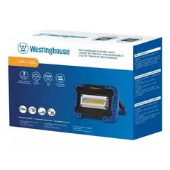 WESTINGHOUSE - Linterna Foco 1400 Lumenes Luz De Trabajo Negro