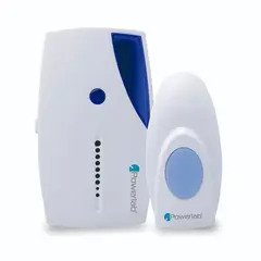 POWERLAB - Timbre inalambrico Simple 220v Azul