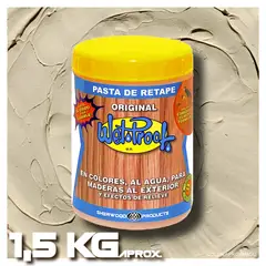 WETPROOF - PASTA DE RETAPE WET PROOF® PINO INSIGNE PARA MADERA EXTERIOR 1,5 KG