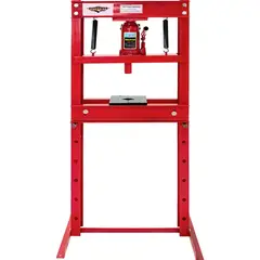 GUTSTARK - Prensa Hidraulica Industrial 12 Toneladas Gato Hidraulico Acero Color Rojo