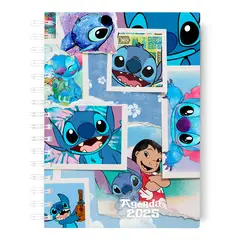 FIESTAS EN PAPEL - Agenda 2025 Stitch Collage - Vista Semanal