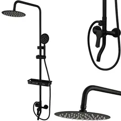 BITART - Juego Columna De Ducha Termostáticos Para Ba?o 3 Funciones