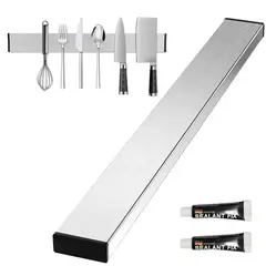 GENERICO - 30cm Barra Magnética Para Cuchillos Acero Inoxidable Para Cocina