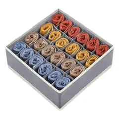 GENERICO - 24 Celda Organizador Cajón Plegable Calcetine Bragas Corbata