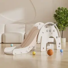 BEBECO - Resbalin Elefante color Blanco con Beige