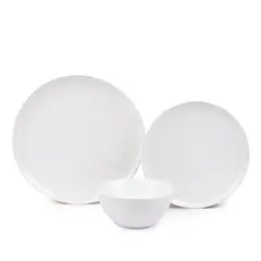 SIMPLIT - Pack Doble Juego de Loza 12 pcs Toscana Cerámica