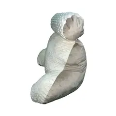 MUEBLES NEW - COJIN DE DESCANSO BEIGE FELPA