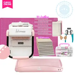 AMERICAN CRAFTS - Cinch rosada laminadora kit de herramientas K54
