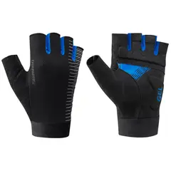 SHIMANO - Guantes CW-GLBS-TS11M - Azul (Hombre, Talla L)