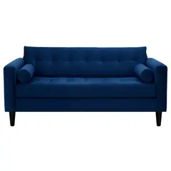 BODEVIR - Sofa Retro 3C Felpa 00 Azul Marino