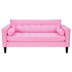 BODEVIR - Sofa Retro 3C Felpa 00 Rosado
