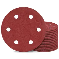 KUANGYE - Disco Lija Velcro 225mm Grano 120 Set 10 Unidades