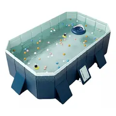 MUNDO MAGIA - Piscina Alberca Rectangular 260 Cm Para Niños 5+ Años