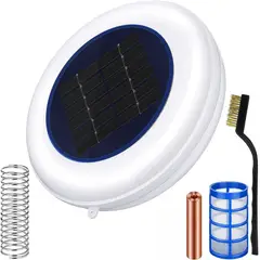 GENERICO - Ionizador Purificador Solar Para Piscina Flotador Purificado