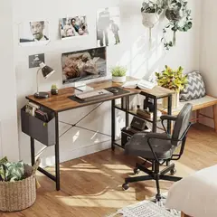 PANDALINO - Escritorio Esquinero Silvano 120cm - Ideal Home Office
