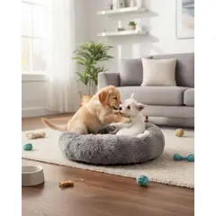 GENERICO - Cama Acolchada de Alta Densidad para tus mascotas 60 cm