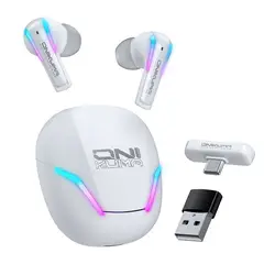 ONIKUMA - Audífonos Bluetooth T27 Blanco