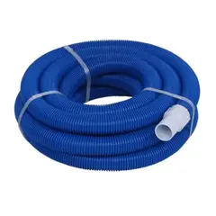 MUNDO MAGIA - Manguera Limpia Piscina 1 1/2 X 7.5mt Azul Con Terminales