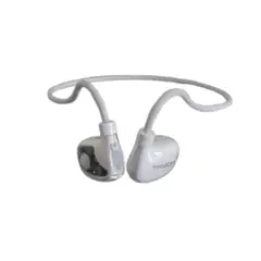 GENERICO - AUDIFONOS DEPORTIVOS CONDUCCION OSEA BLUETOOTH BT48 TREQA BLANCOS