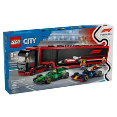 LEGO - Camión de F1® con Autos de F1® RB20 y AMR24 (60445)