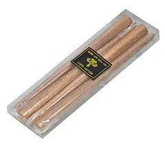 MSA MUEBLES SANTA ANA - Set 4 Velas Gold ( No Aromaticas )