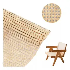 MUNDO MAGIA - Rollo Cincha De Ratán De Caña Para Manualidadmueble 1mx50cm