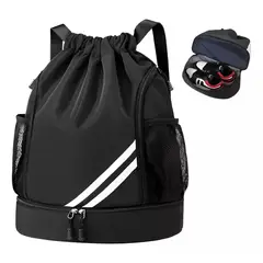 MUNDO MAGIA - Mochila De Baloncesto Bolso Con Cordón Bolsa De Equitación