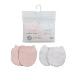 TEDMIMAK - MITONES DE BEBE SET 2 UNIDADES NIÑA